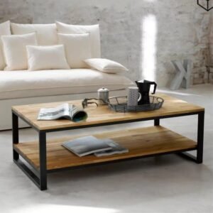 Two tier minimalist coffee table