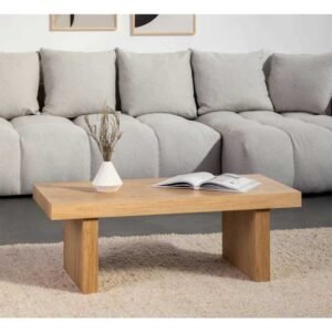 ترابيزة ركنة بسيطة خشب طبيعي