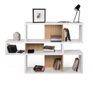 رفوف خشبية للكتب