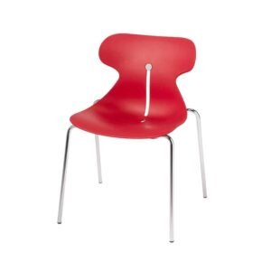 كرسي أطفال أحمر - مثالي لمختلف الأنشطة