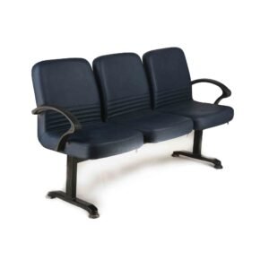 كرسي انتظار ثلاثي جلد