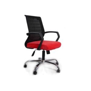 كرسي مكتب بظهر شبكي بلاستيك