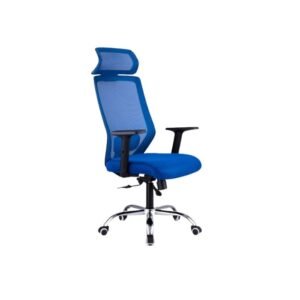 كرسي مكتب شبك مع مسند للرأس