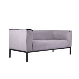 كنبة انتريه تنجيد رمادي