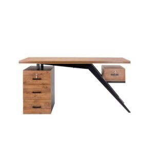 مكتب خشب حديث (165×65×75 سم)