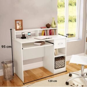 مكتب مذاكرة شبابي (120×60×95 سم)