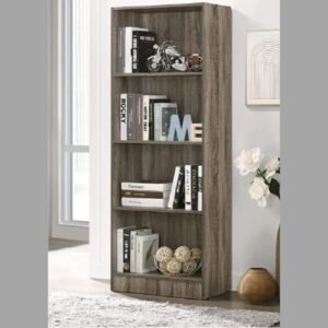 مكتبة كتب وديكورات منزلية (60x30x160 سم)