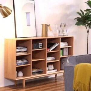 مكتبة كتب ومجلات لغرف المعيشة