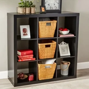 وحدة تخزين خشب منزلية